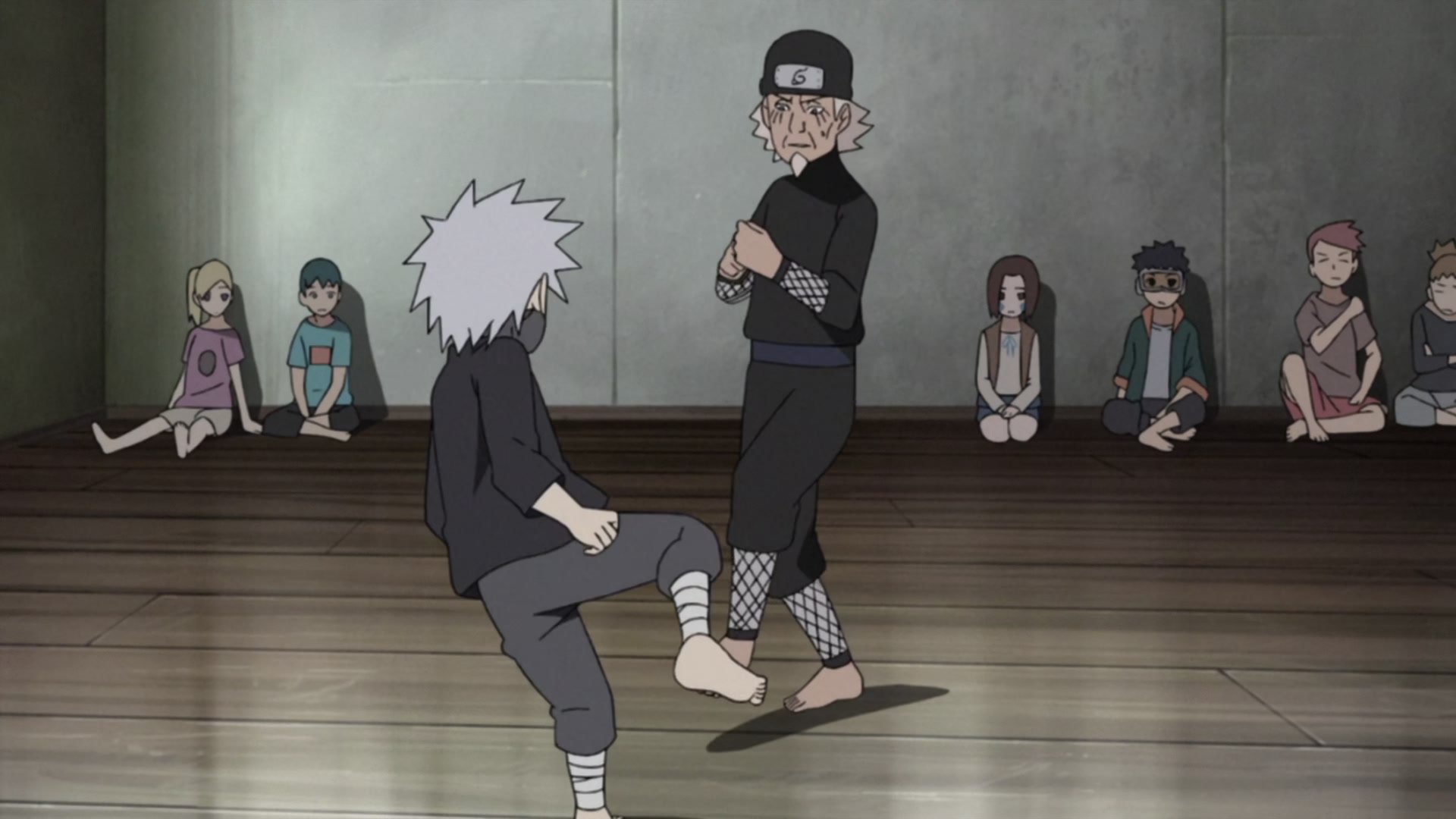 Naruto: Shippuden Ep 483: Jiraiya and Kakashi @ 00:12:21