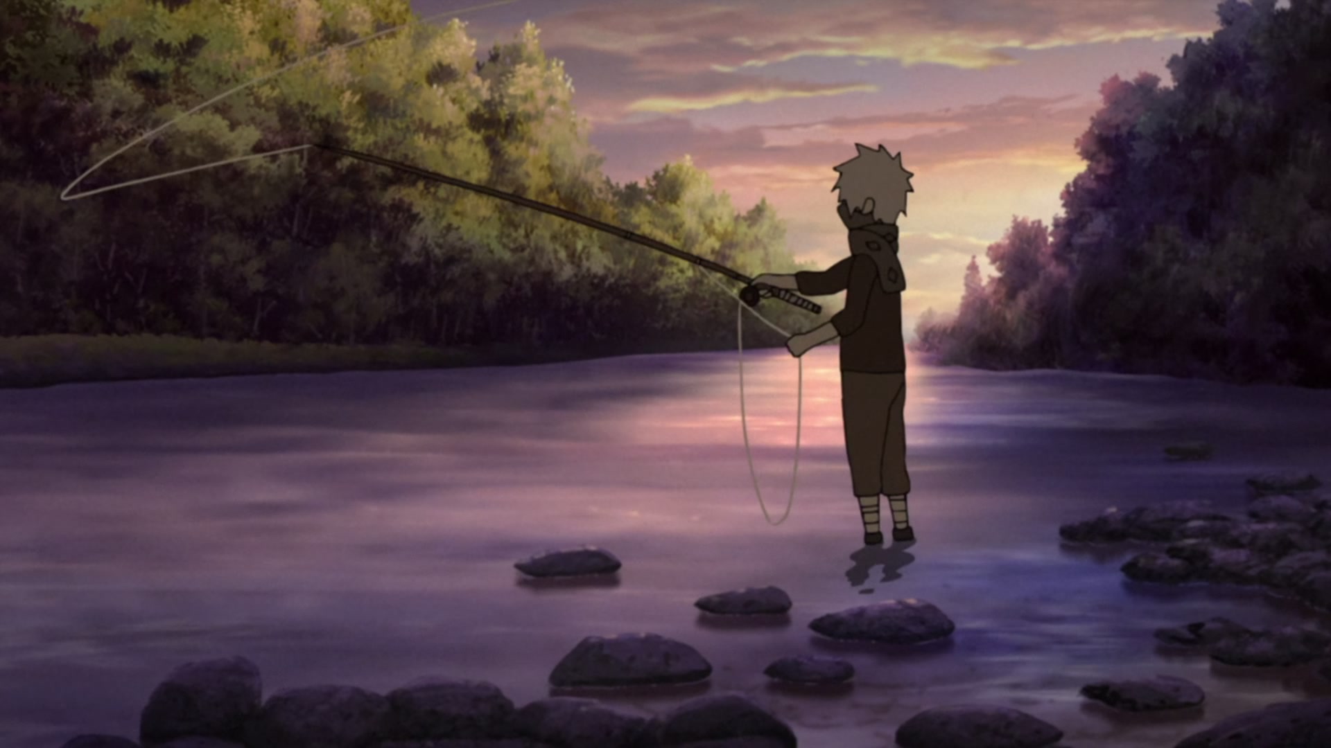 Naruto: Shippuden Ep 483: Jiraiya and Kakashi @ 00:14:01