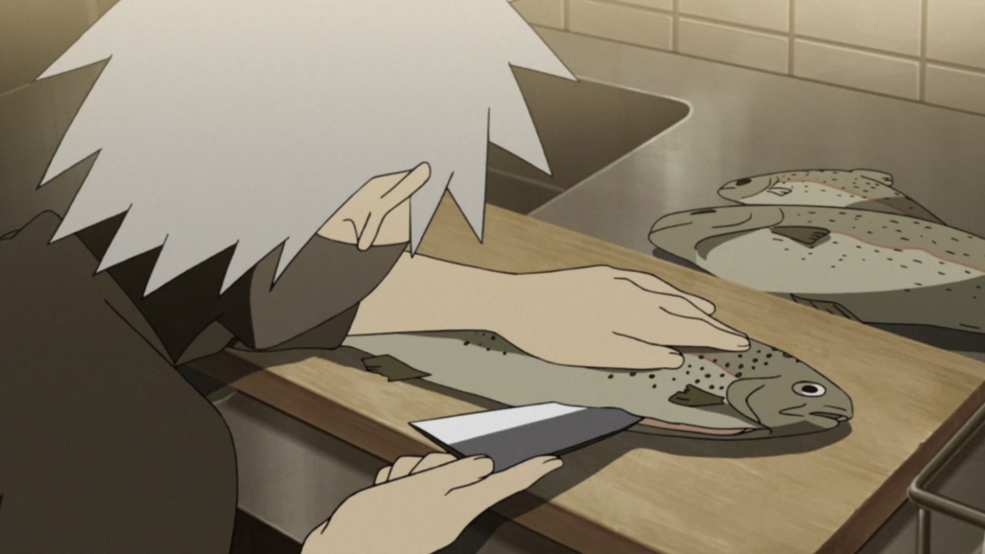 Naruto: Shippuden Ep 483: Jiraiya and Kakashi @ 00:14:34