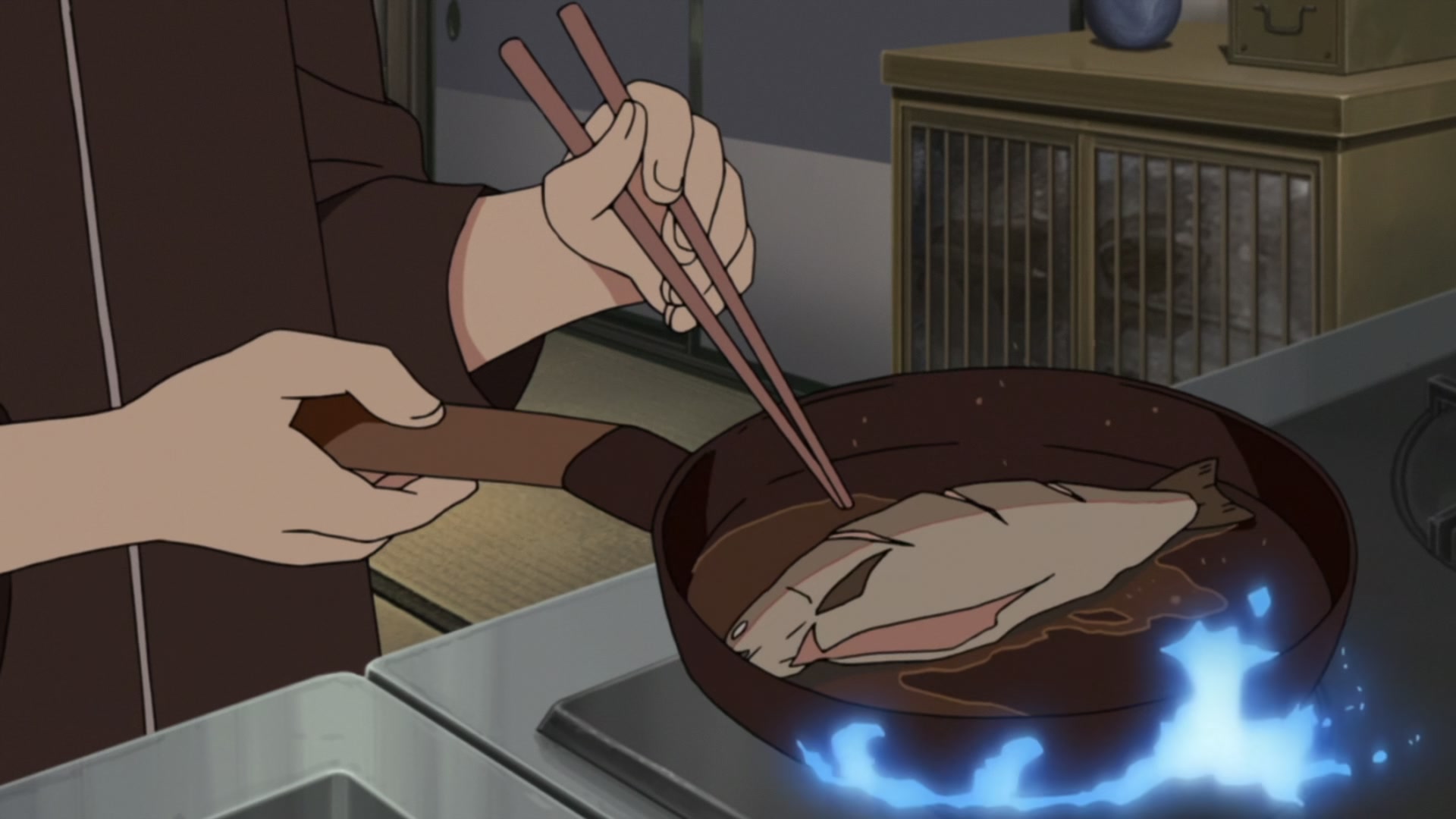 Naruto: Shippuden Ep 483: Jiraiya and Kakashi @ 00:14:57