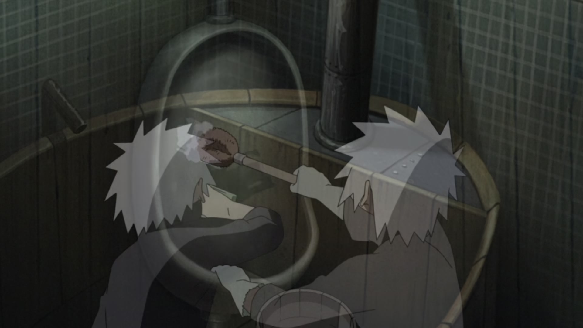 Naruto: Shippuden Ep 483: Jiraiya and Kakashi @ 00:16:04