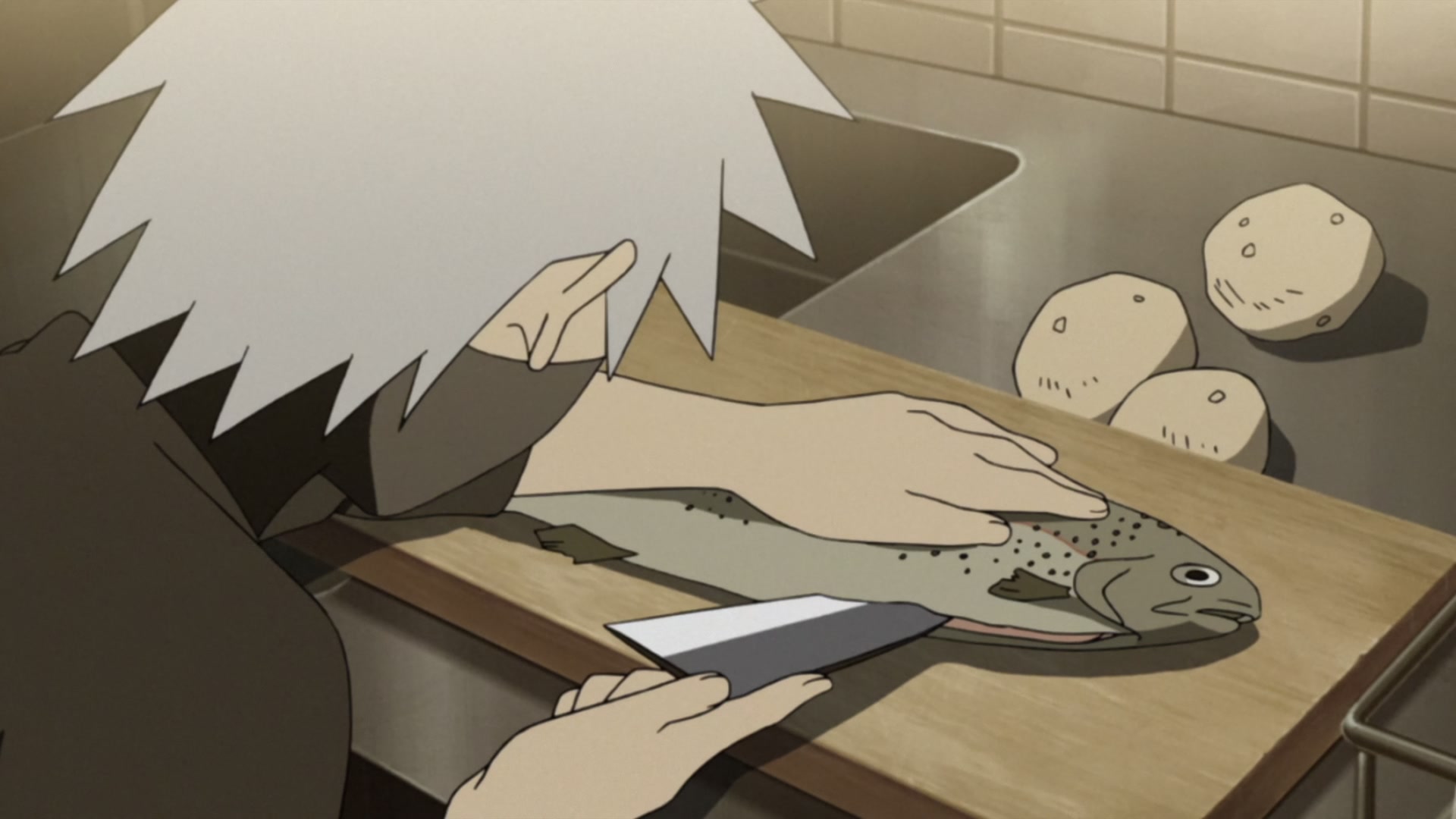 Naruto: Shippuden Ep 483: Jiraiya and Kakashi @ 00:17:47