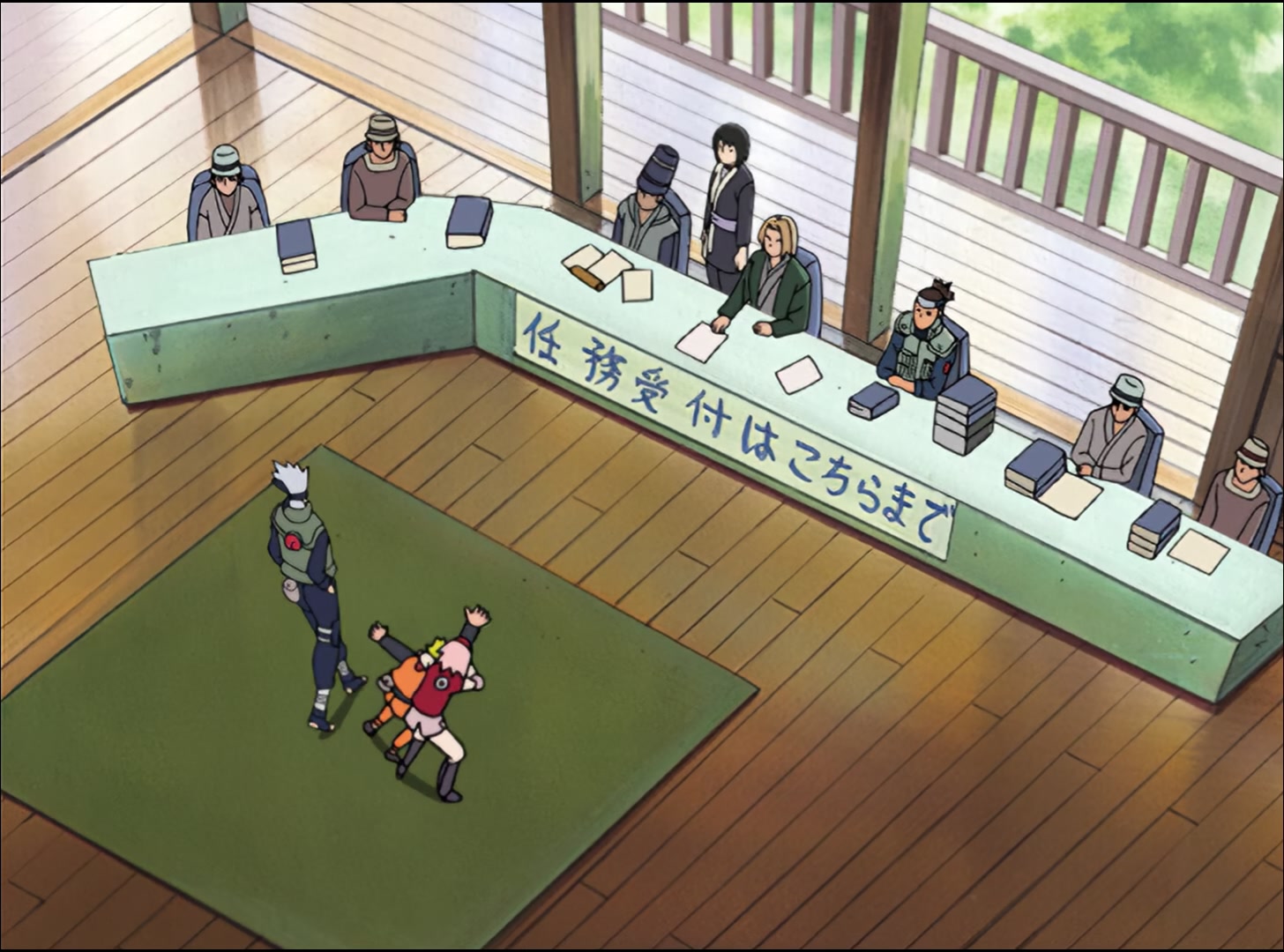 Naruto: Shippuden Ep 8: Team Kakashi, Deployed @ 07:45