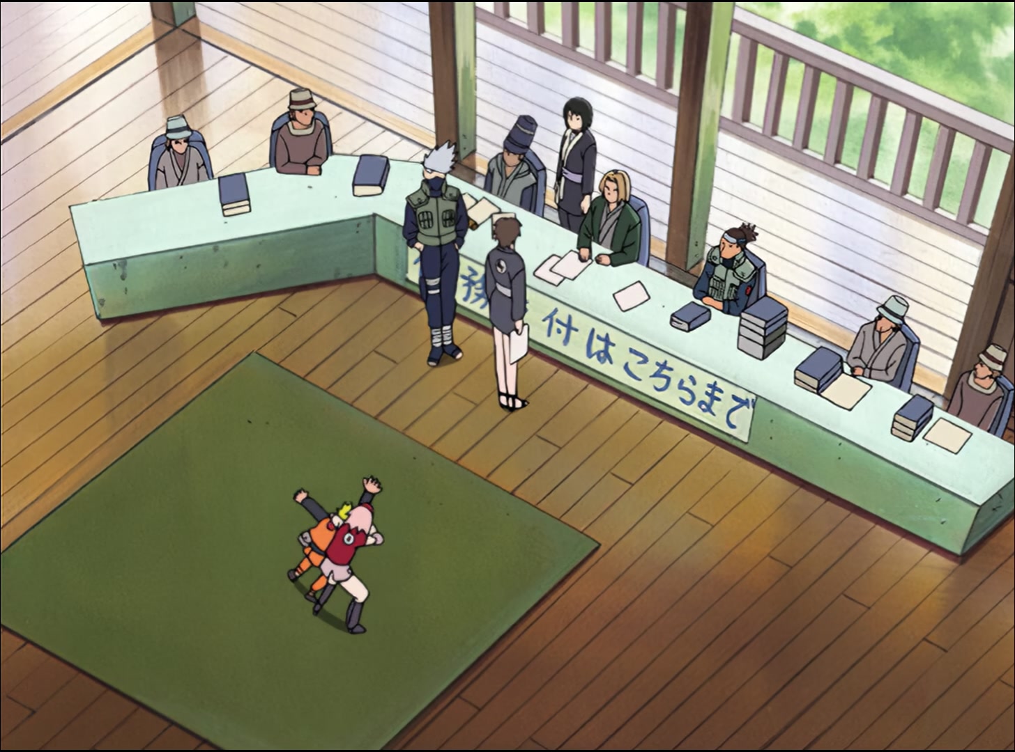 Naruto: Shippuden Ep 8: Team Kakashi, Deployed @ 08:03
