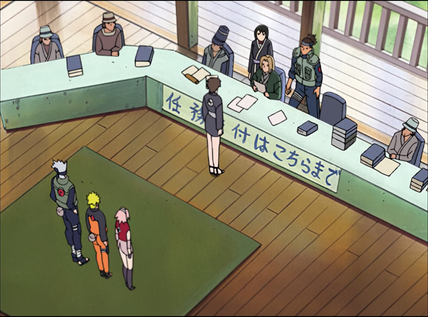 Naruto: Shippuden Ep 8: Team Kakashi, Deployed @ 09:00