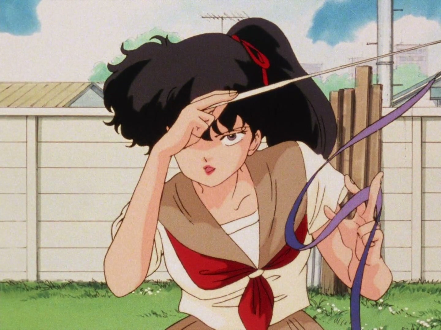 Ranma ½ Ep 11: Ranma Meets Love Head-On! Enter the Delinquent Juvenile Gymnast! @ 00:02:58