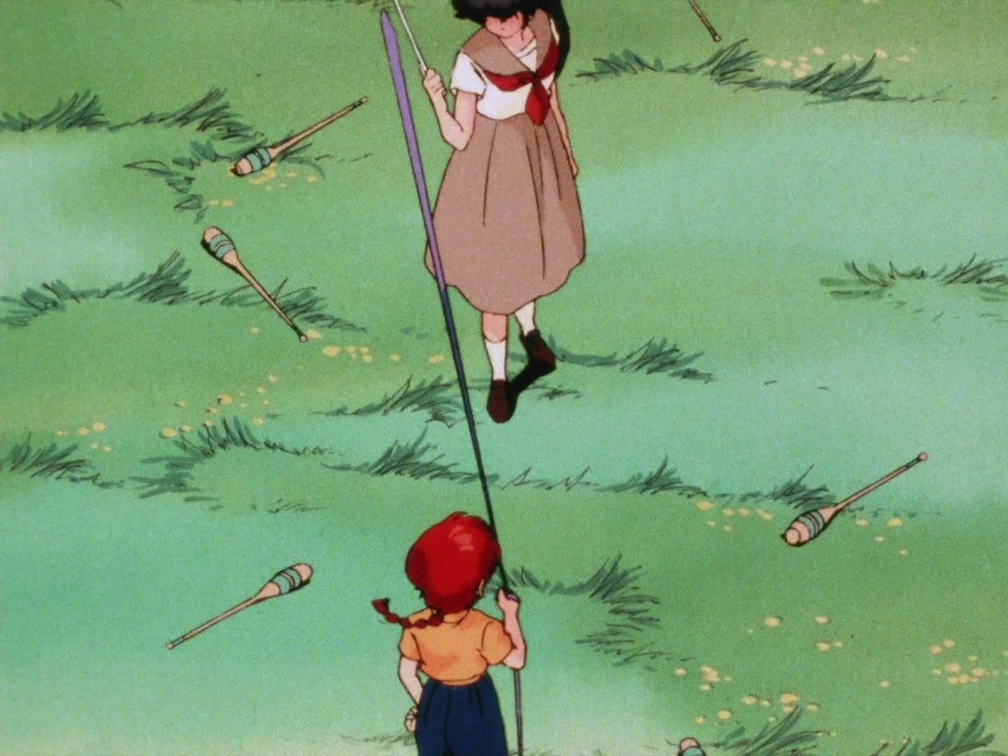 Ranma ½ Ep 11: Ranma Meets Love Head-On! Enter the Delinquent Juvenile Gymnast! @ 00:03:27
