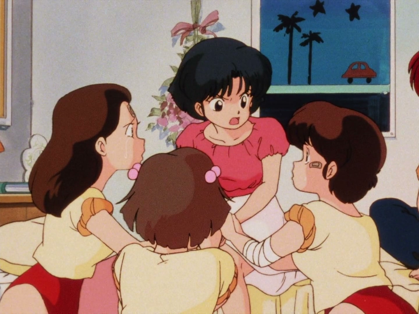 Ranma ½ Ep 11: Ranma Meets Love Head-On! Enter the Delinquent Juvenile Gymnast! @ 00:05:51