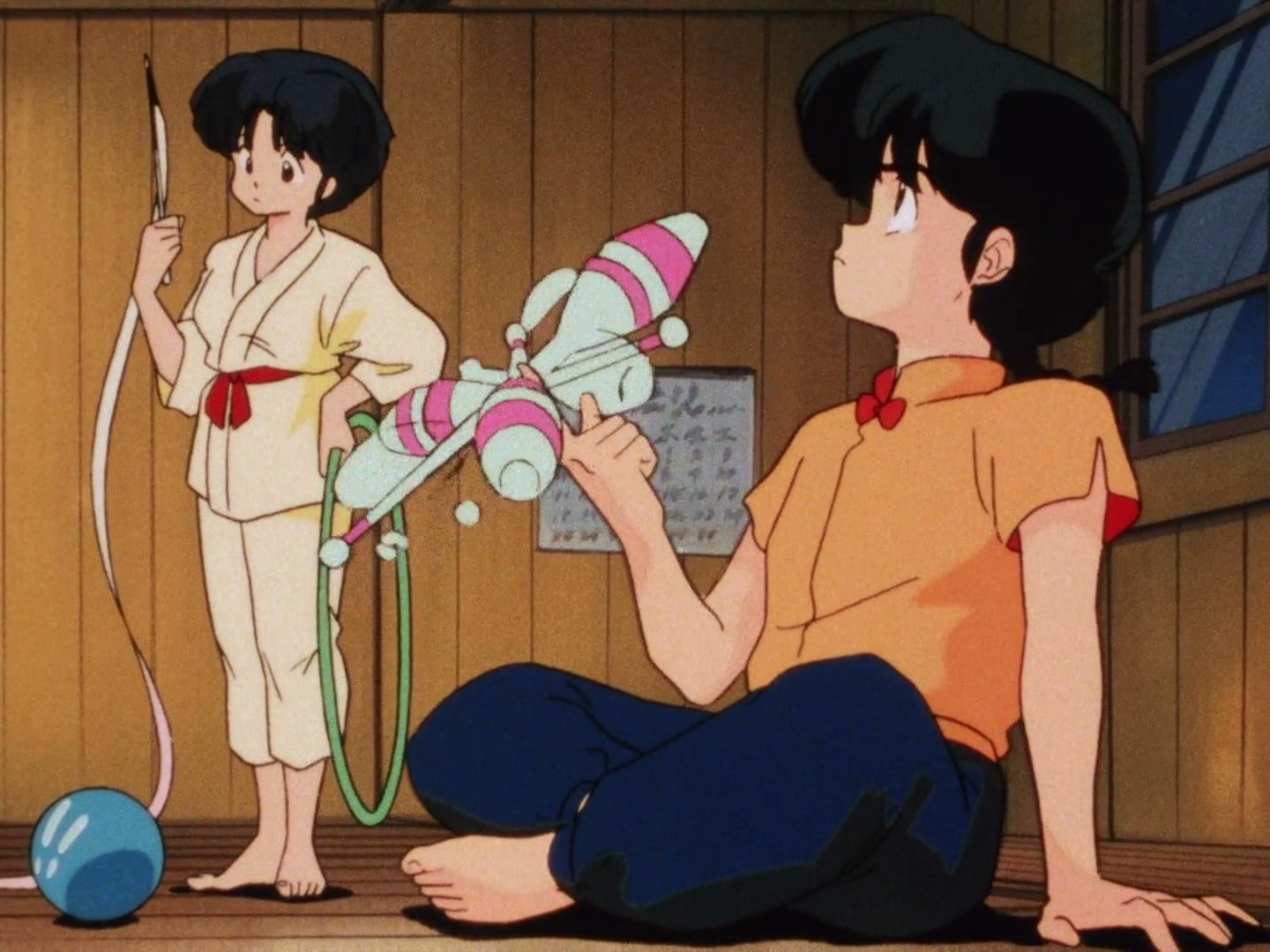 Ranma ½ Ep 11: Ranma Meets Love Head-On! Enter the Delinquent Juvenile Gymnast! @ 00:06:07