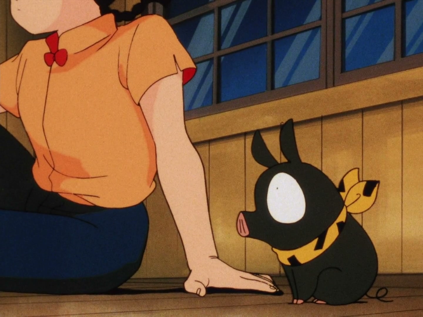 Ranma ½ Ep 11: Ranma Meets Love Head-On! Enter the Delinquent Juvenile Gymnast! @ 00:06:37