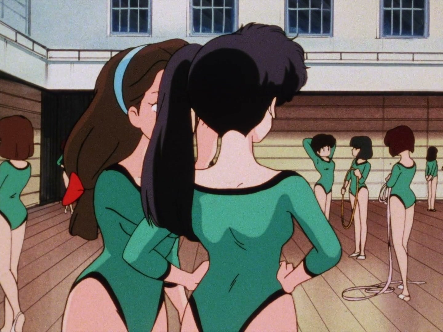 Ranma ½ Ep 11: Ranma Meets Love Head-On! Enter the Delinquent Juvenile Gymnast! @ 00:07:23