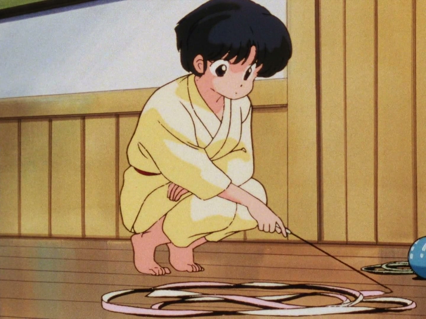 Ranma ½ Ep 11: Ranma Meets Love Head-On! Enter the Delinquent Juvenile Gymnast! @ 00:08:14