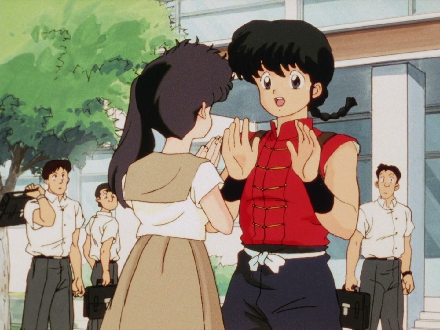 Ranma ½ Ep 12: A Woman's Love Is War! The Martial Arts Rhythmic Gymnastics Challenge! @ 00:02:41