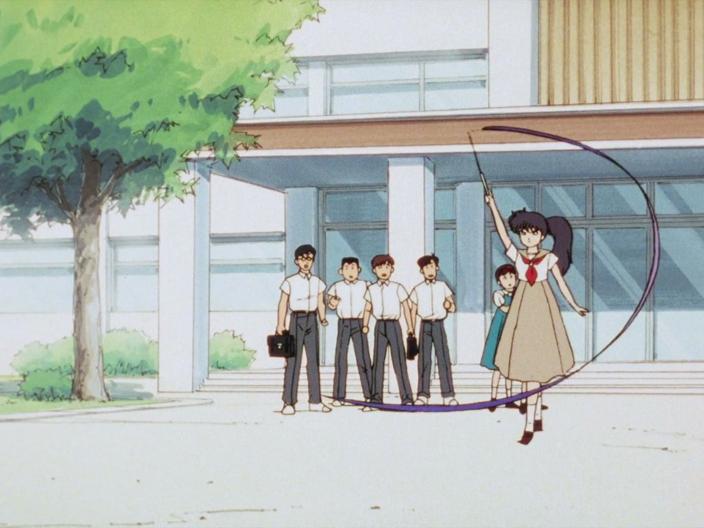 Ranma ½ Ep 12: A Woman's Love Is War! The Martial Arts Rhythmic Gymnastics Challenge! @ 00:04:01