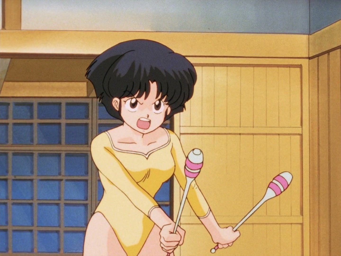Ranma ½ Ep 12: A Woman's Love Is War! The Martial Arts Rhythmic Gymnastics Challenge! @ 00:07:40