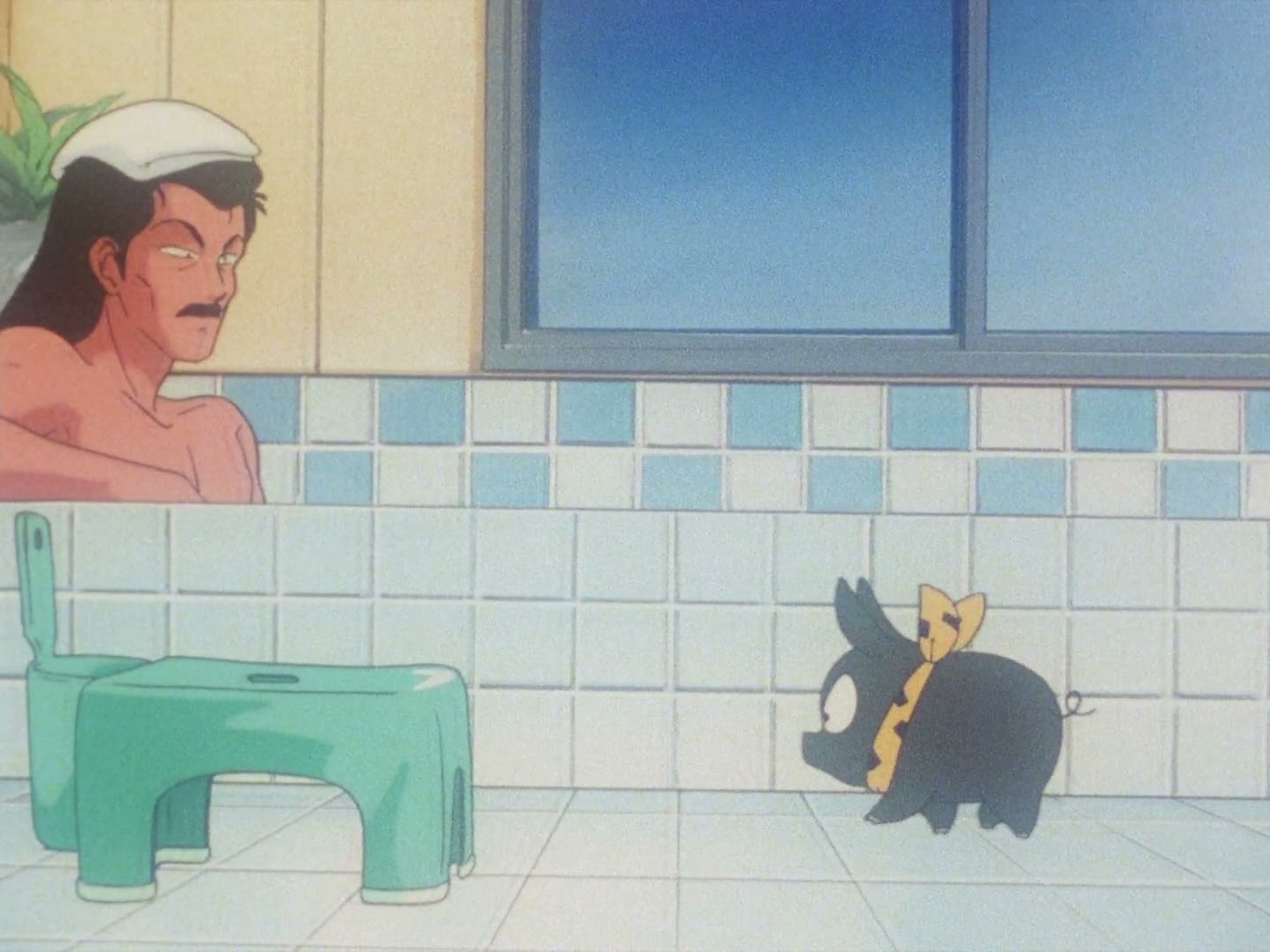 Ranma ½ Ep 12: A Woman's Love Is War! The Martial Arts Rhythmic Gymnastics Challenge! @ 00:08:14