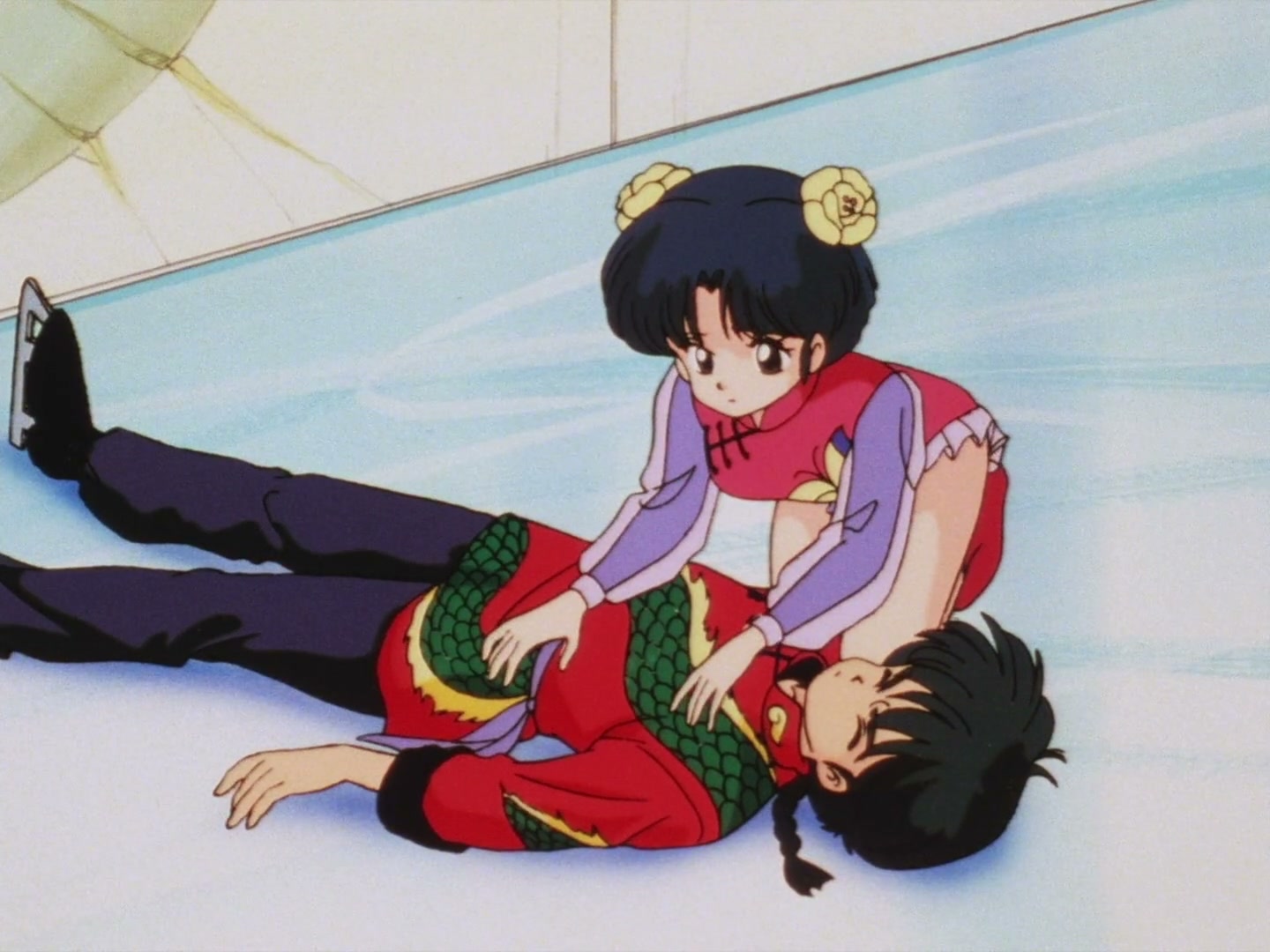 Ranma ½ Ep 21: P-Chan Explodes! The Icy Fountain of Love! @ 00:05:41