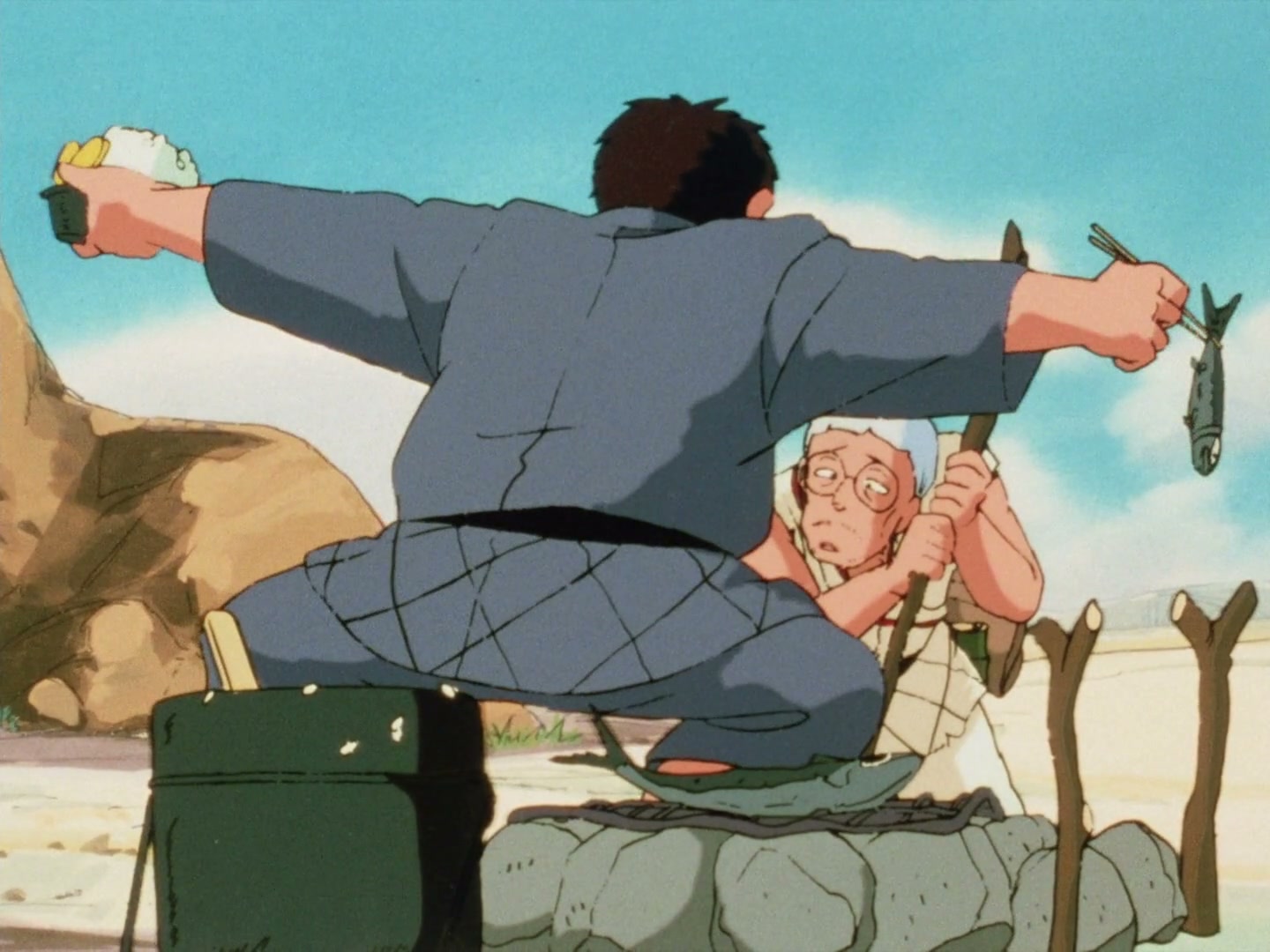 Ranma ½ Ep 22: Clash of the Delivery Girls! The Martial Arts Takeout Race @ 00:02:06