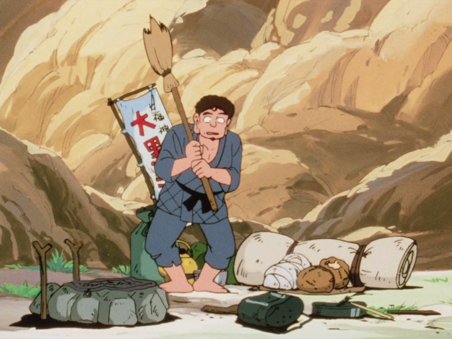 Ranma ½ Ep 22: Clash of the Delivery Girls! The Martial Arts Takeout Race @ 00:03:16