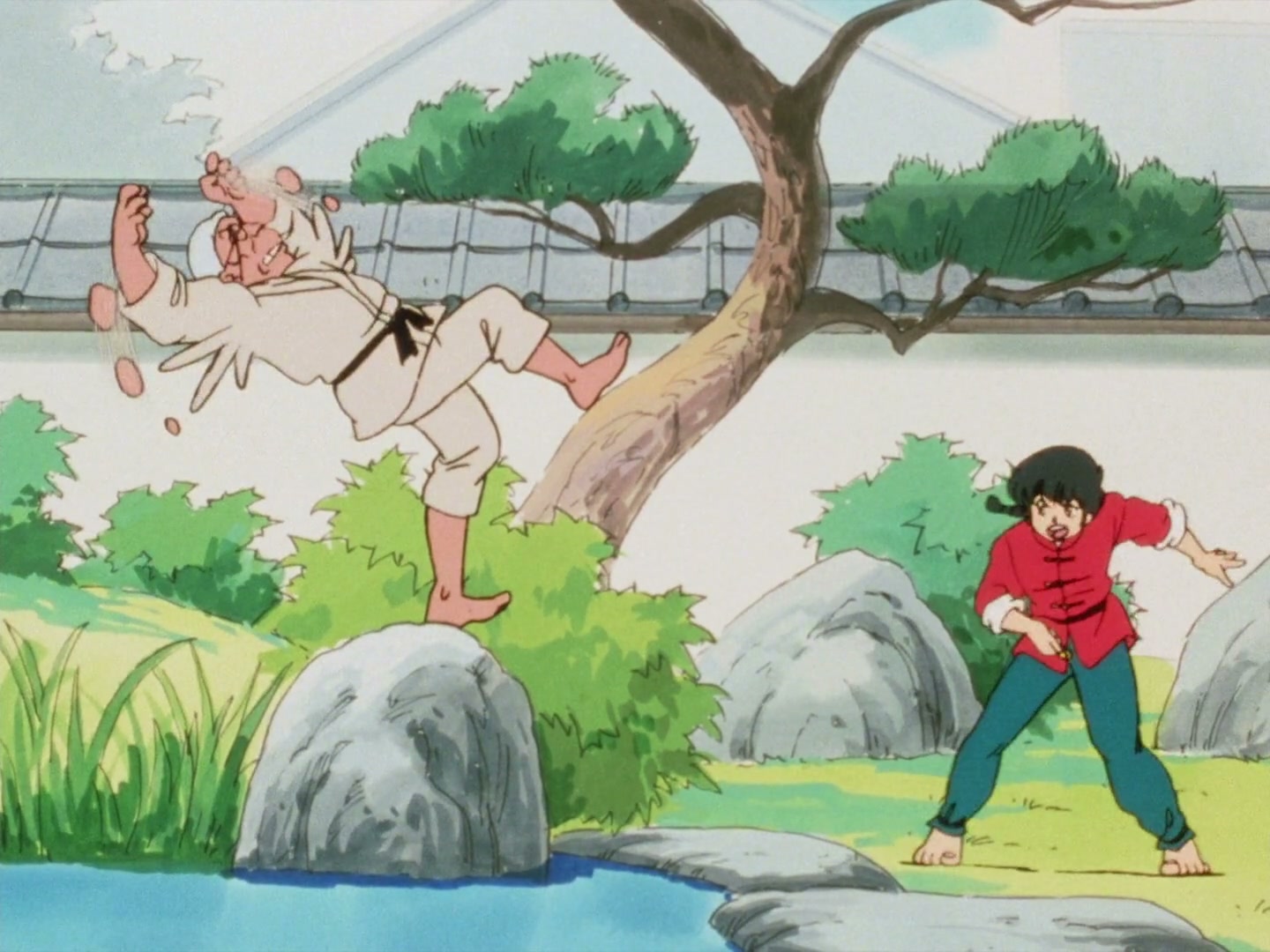 Ranma ½ Ep 22: Clash of the Delivery Girls! The Martial Arts Takeout Race @ 00:04:50