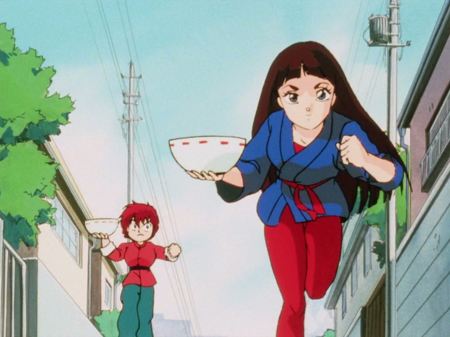 Ranma ½ Ep 22: Clash of the Delivery Girls! The Martial Arts Takeout Race @ 00:18:25