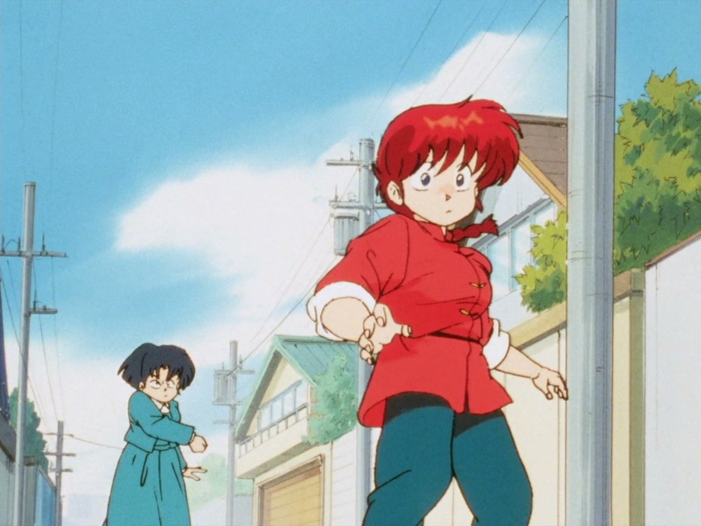 Ranma ½ Ep 25: Behold! The "Chestnuts Roasting on an Open Fire" Technique! @ 00:03:04