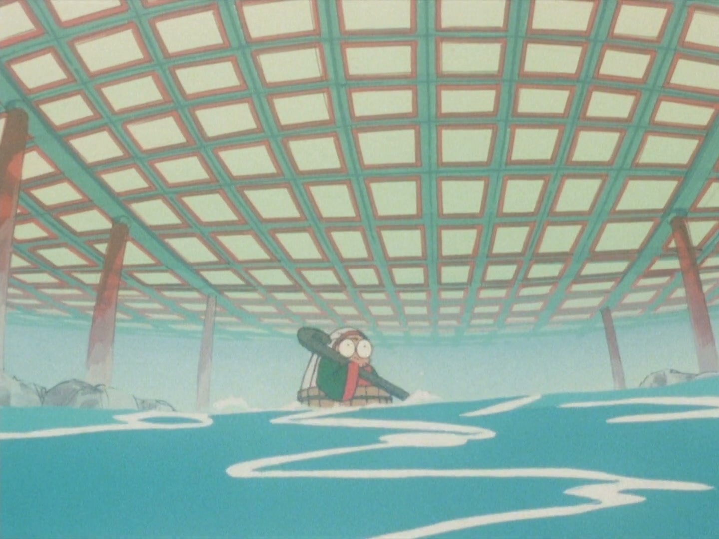 Ranma ½ Ep 25: Behold! The "Chestnuts Roasting on an Open Fire" Technique! @ 00:19:55