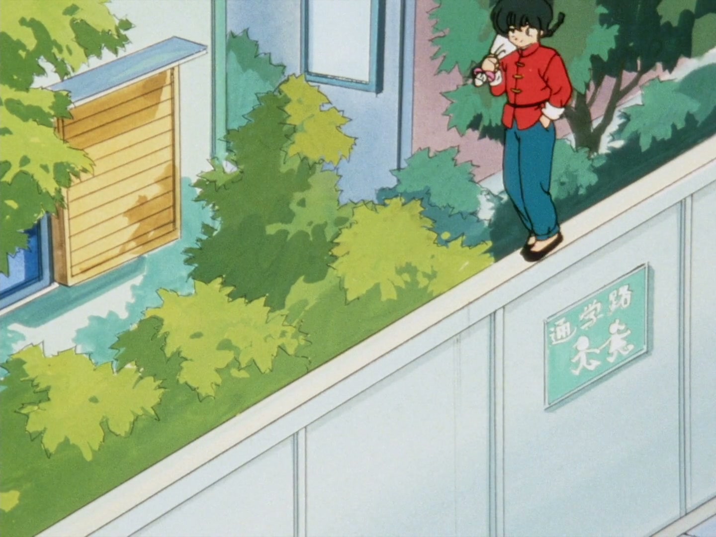 Ranma ½ Ep 28: Danger at the Tendo Dojo! @ 00:08:45