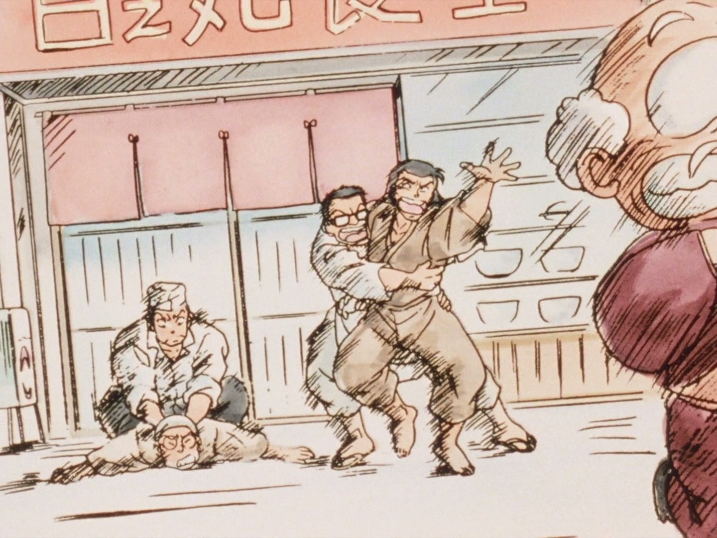 Ranma ½ Ep 33: Enter Happosai, The Lustful Lecher! @ 00:06:36