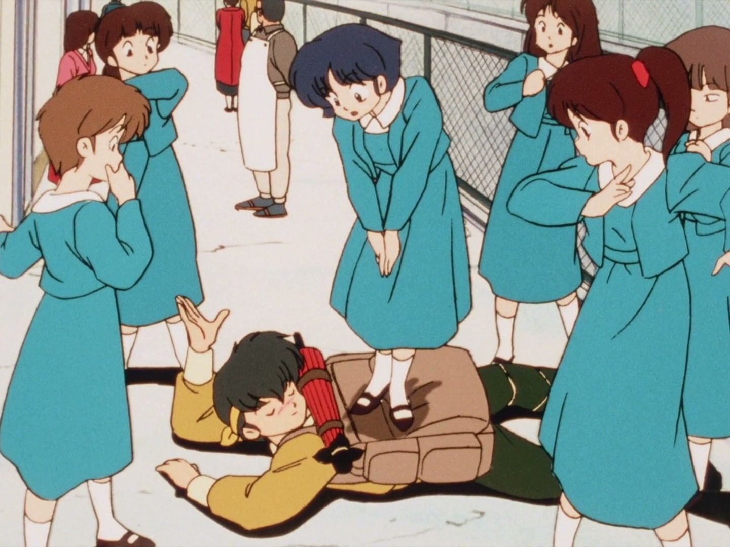 Ranma ½ Ep 34: Assault on the Girls' Locker Room @ 00:02:06