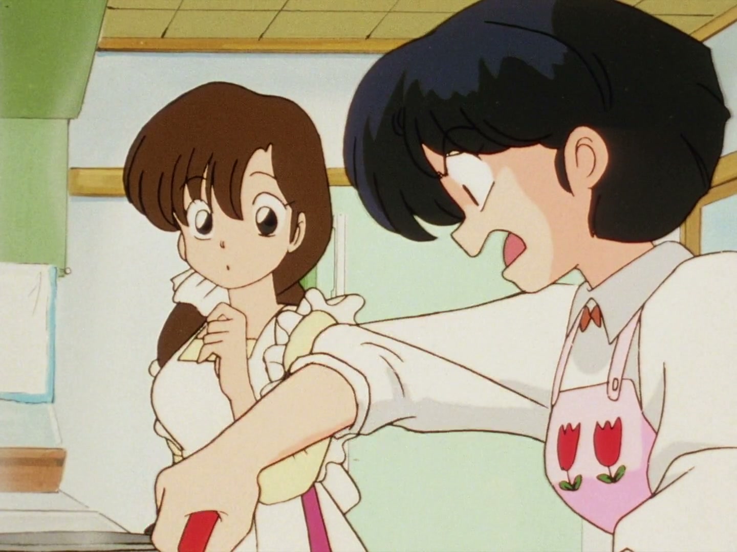 Ranma ½ Ep 49: Am I… Pretty? Ranma's Declaration of Womanhood @ 00:03:37