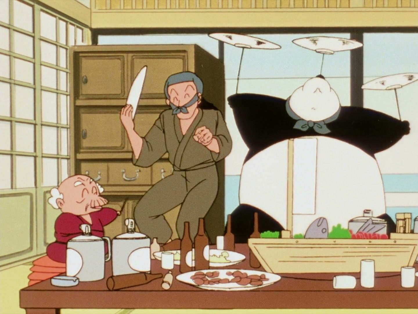 Ranma ½ Ep 50: Final Facedown! Happosai vs. The Invisible Man @ 00:08:47