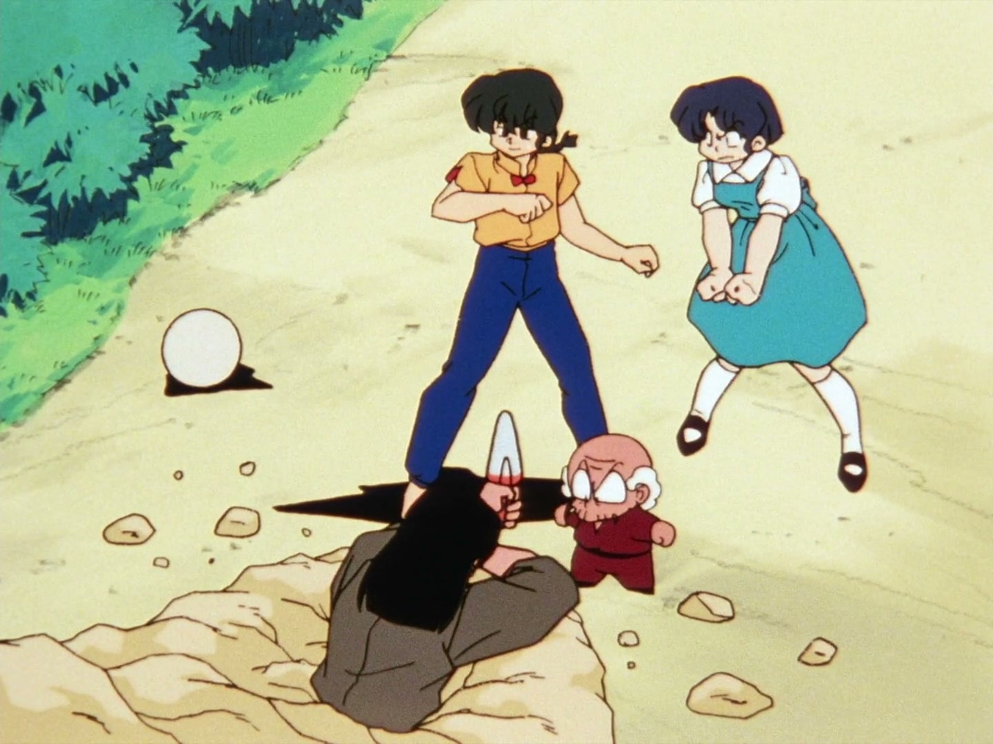 Ranma ½ Ep 50: Final Facedown! Happosai vs. The Invisible Man @ 00:17:10
