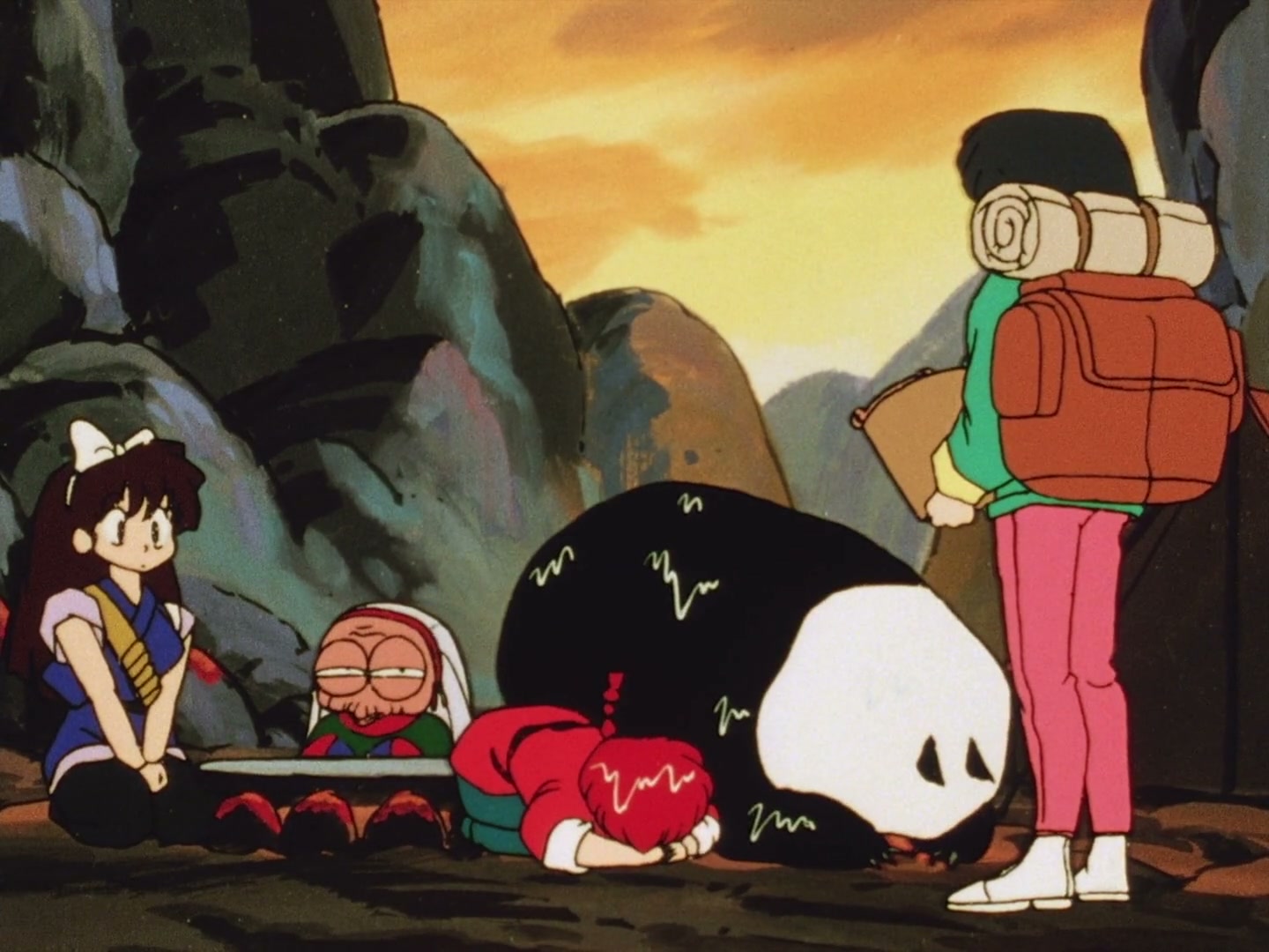 Ranma ½ Ep 68: Eureka! The Desperate Move of Desperation (2) @ 00:08:33