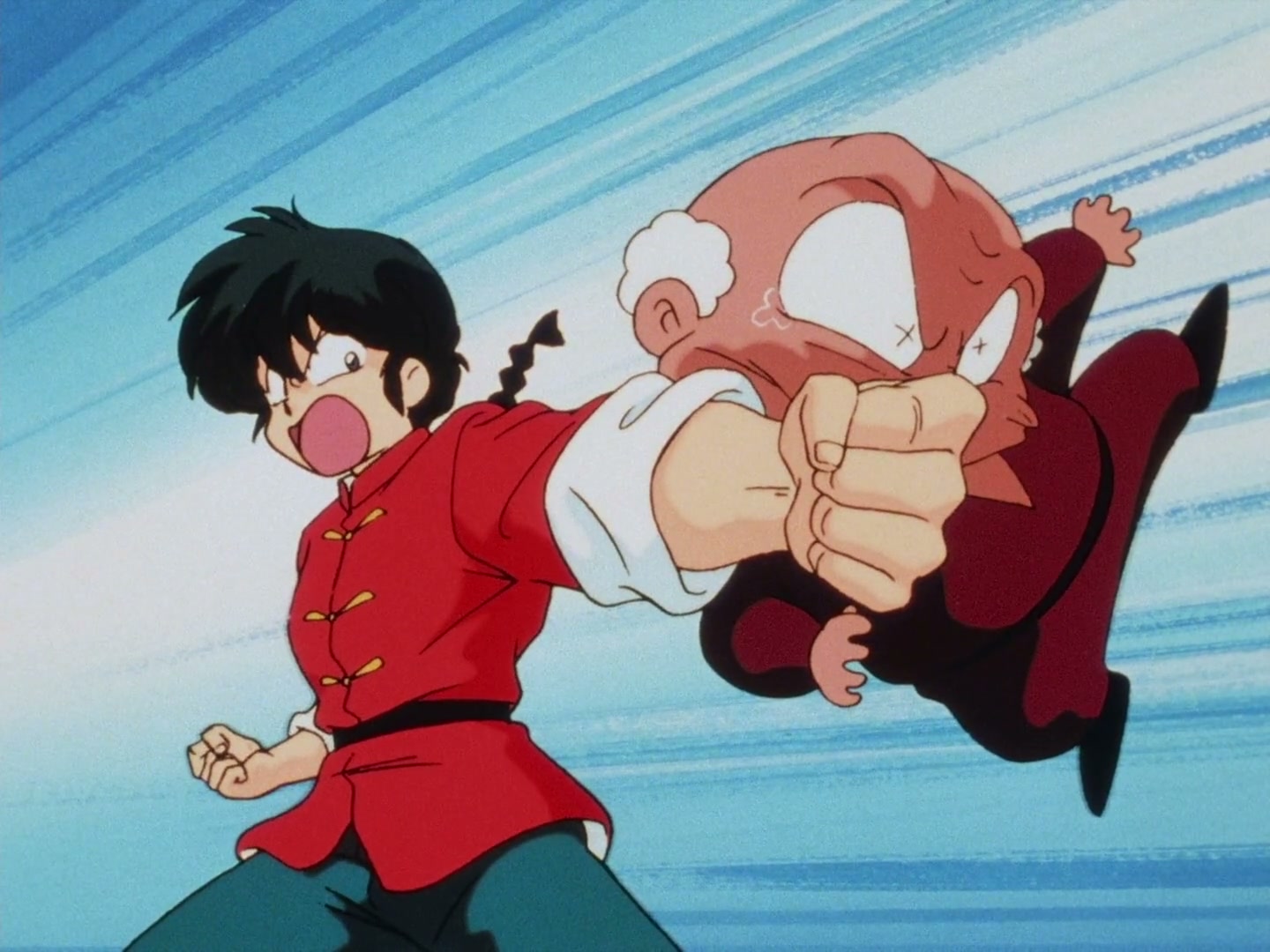 Ranma ½ Ep 77: Happosai's Happy Heart! @ 00:08:57