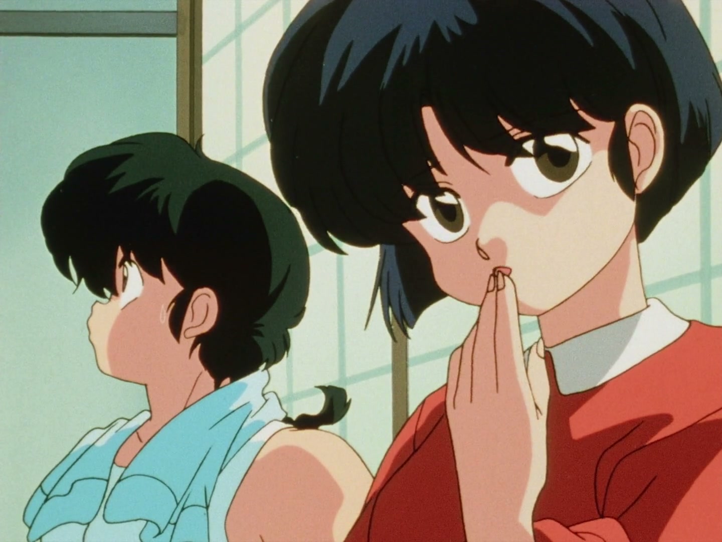 Ranma ½ Ep 80: Close Call! P-chan's Secret @ 00:03:08