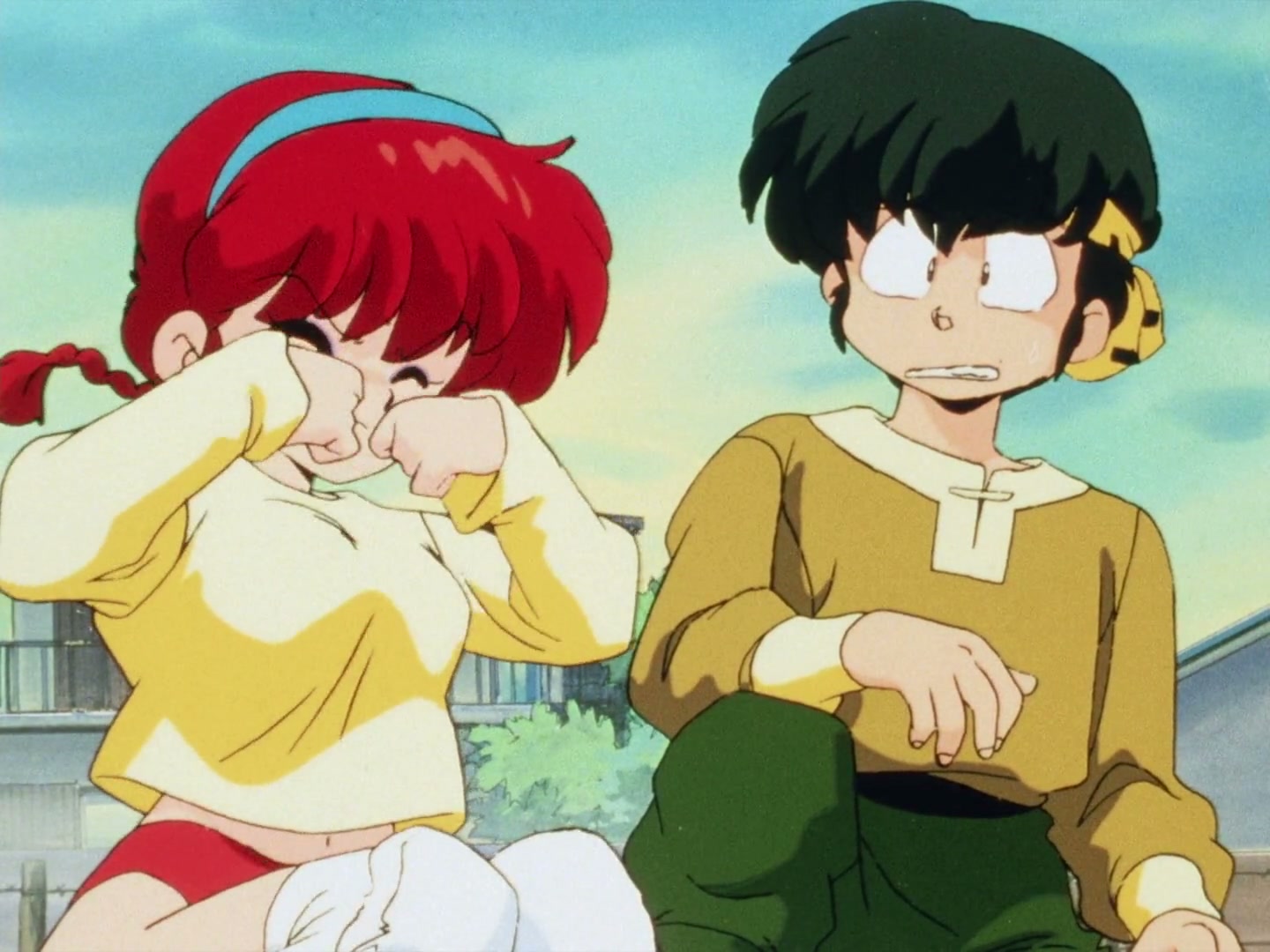 Ranma ½ Ep 80: Close Call! P-chan's Secret @ 00:07:36