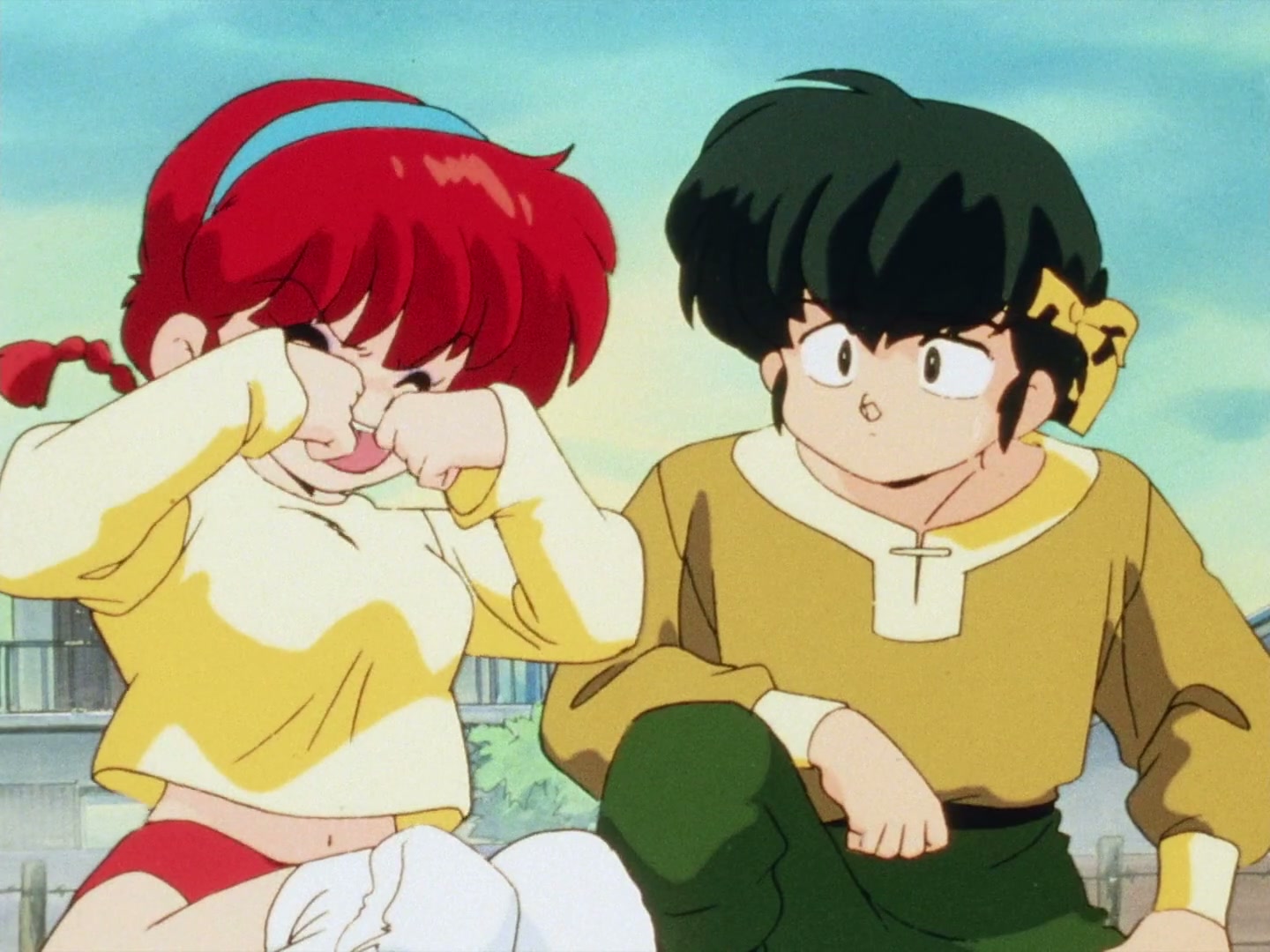 Ranma ½ Ep 80: Close Call! P-chan's Secret @ 00:07:44