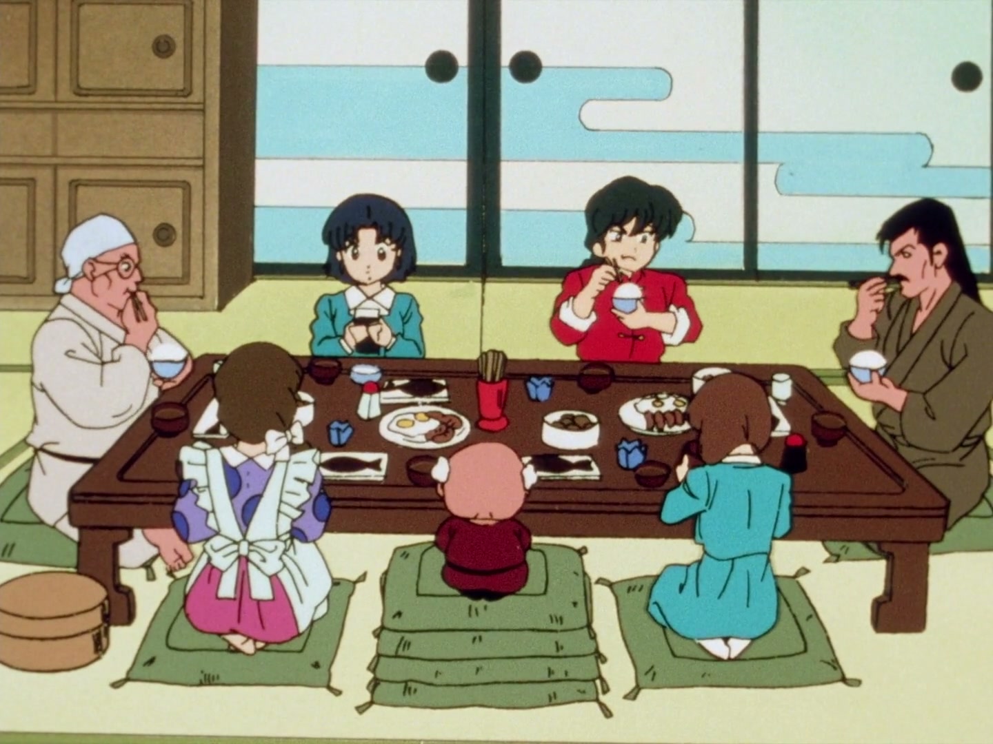 Ranma ½ Ep 82: Ranma and Kuno's... First Kiss @ 00:01:46