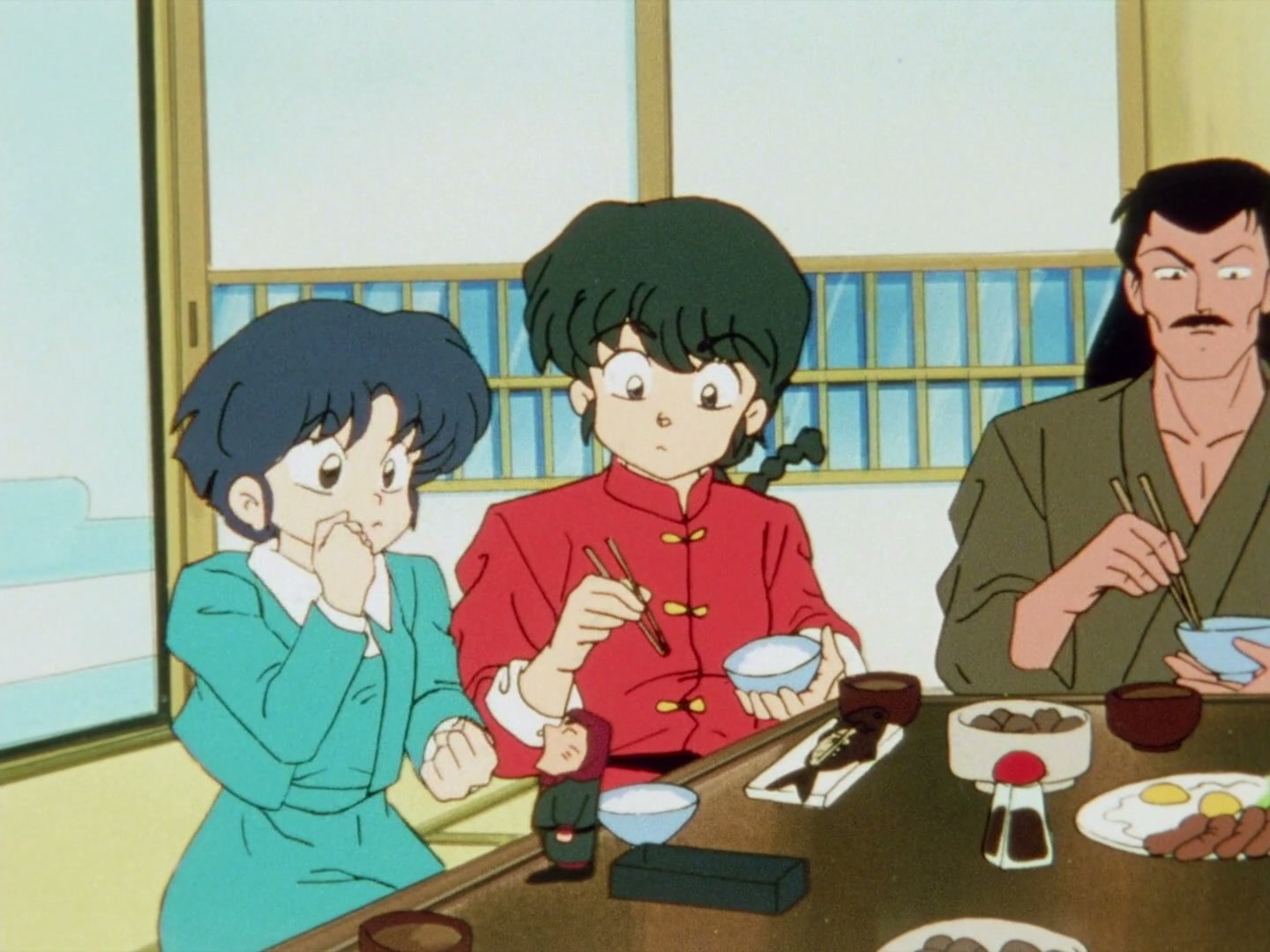 Ranma ½ Ep 82: Ranma and Kuno's... First Kiss @ 00:01:54