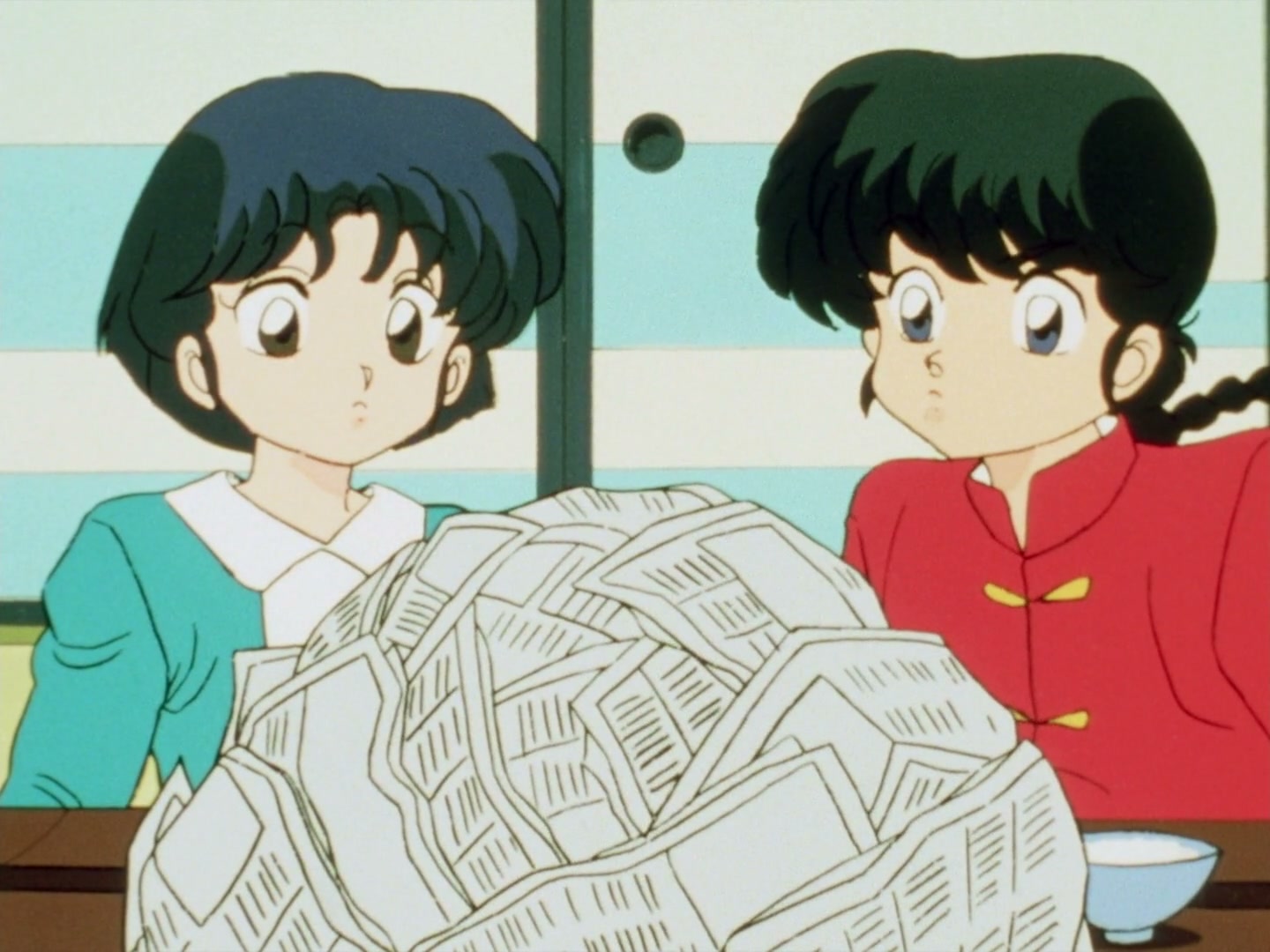 Ranma ½ Ep 82: Ranma and Kuno's... First Kiss @ 00:02:15