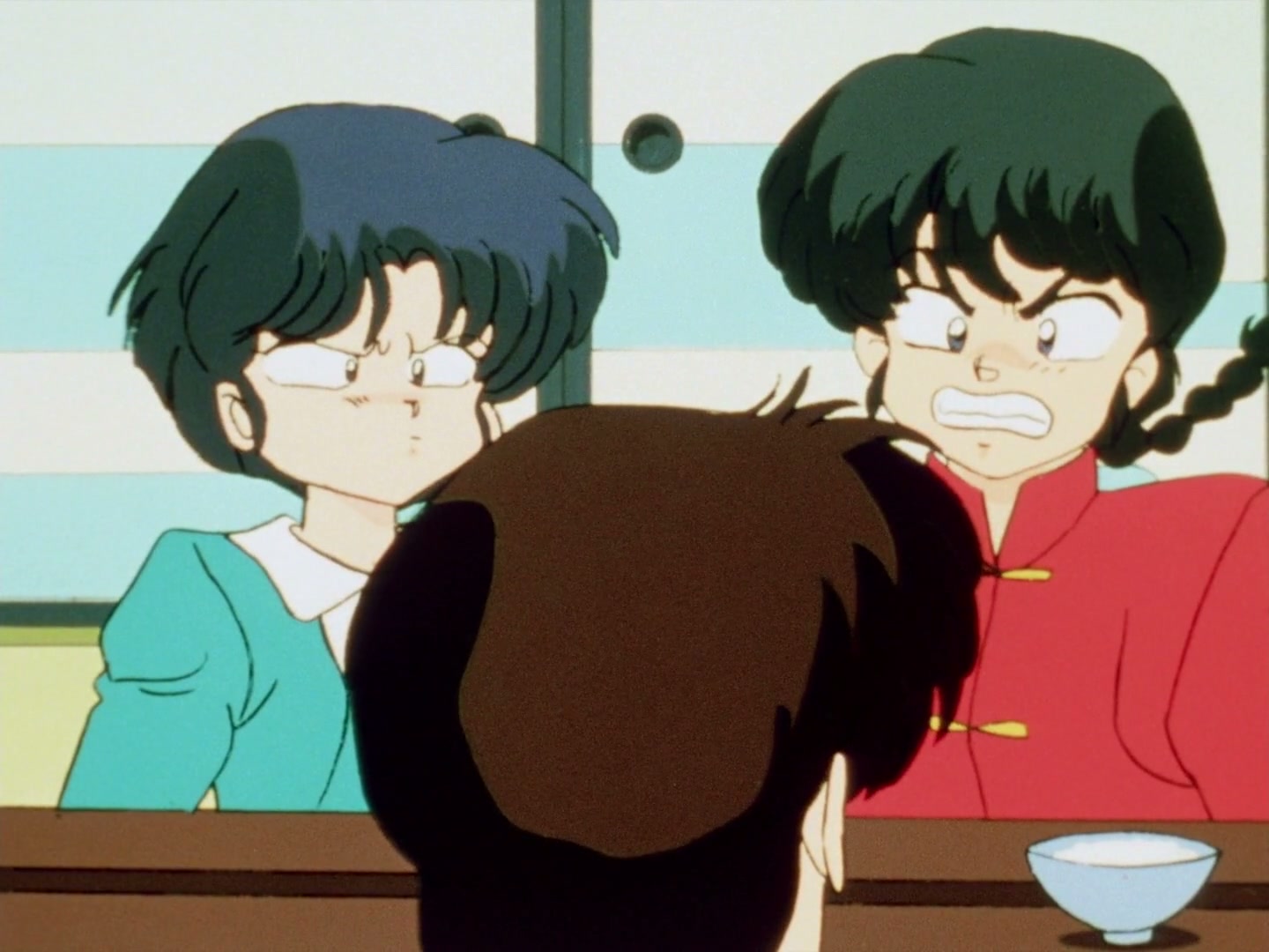 Ranma ½ Ep 82: Ranma and Kuno's... First Kiss @ 00:02:39
