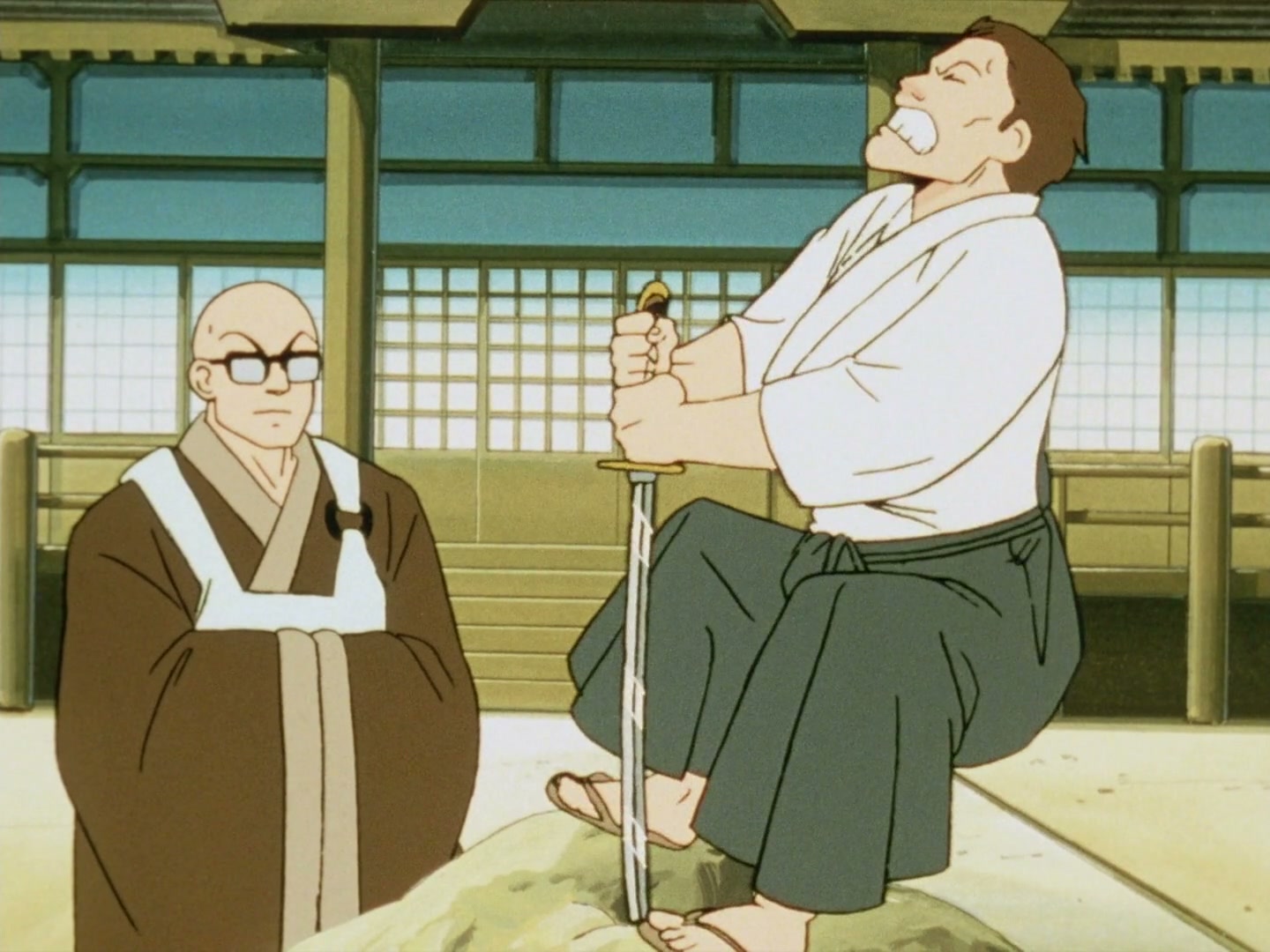 Ranma ½ Ep 82: Ranma and Kuno's... First Kiss @ 00:03:49