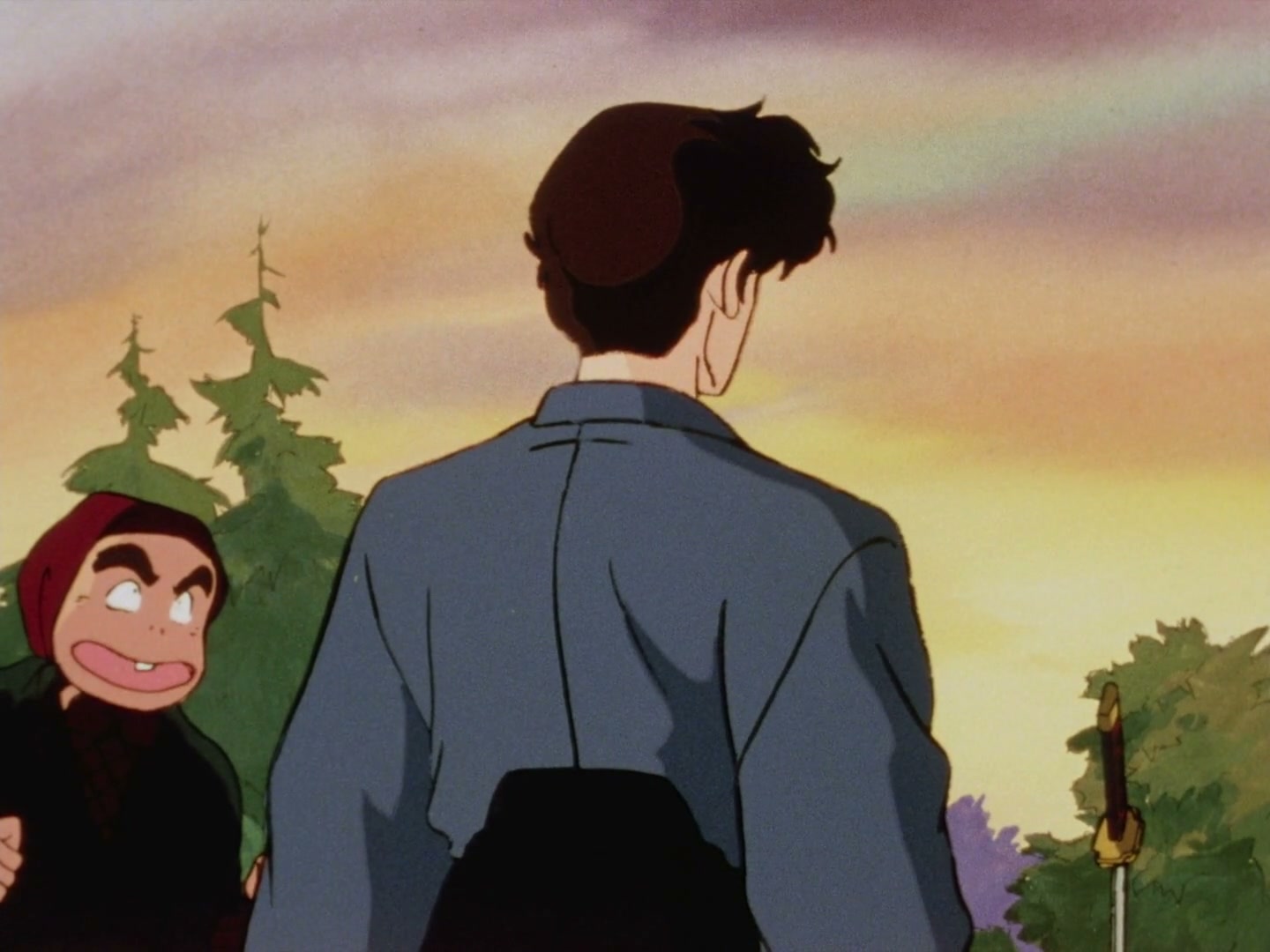 Ranma ½ Ep 82: Ranma and Kuno's... First Kiss @ 00:04:55