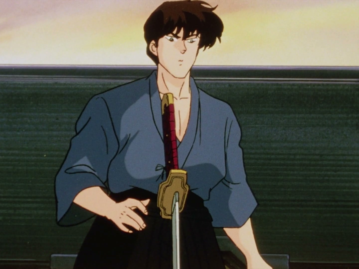 Ranma ½ Ep 82: Ranma and Kuno's... First Kiss @ 00:04:59