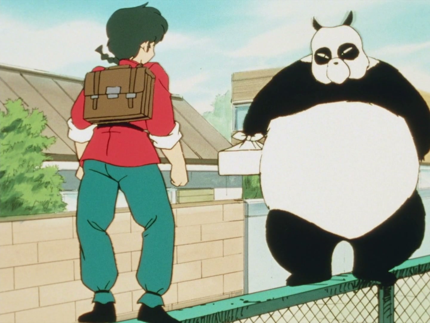 Ranma ½ Ep 82: Ranma and Kuno's... First Kiss @ 00:05:40