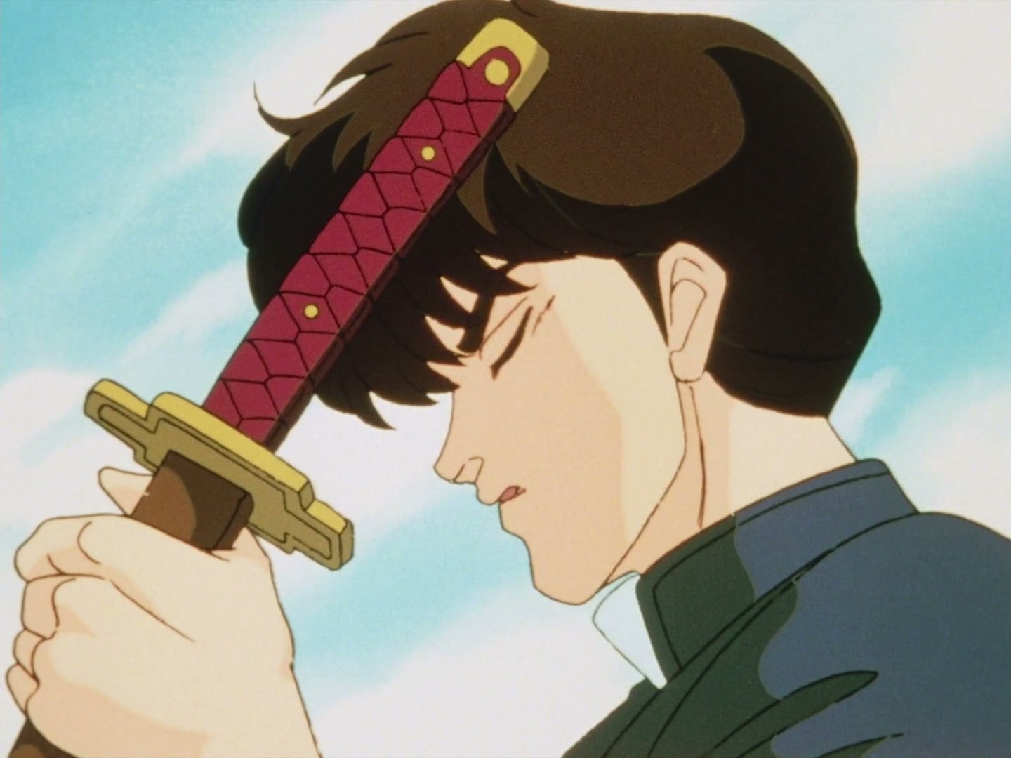Ranma ½ Ep 82: Ranma and Kuno's... First Kiss @ 00:06:17