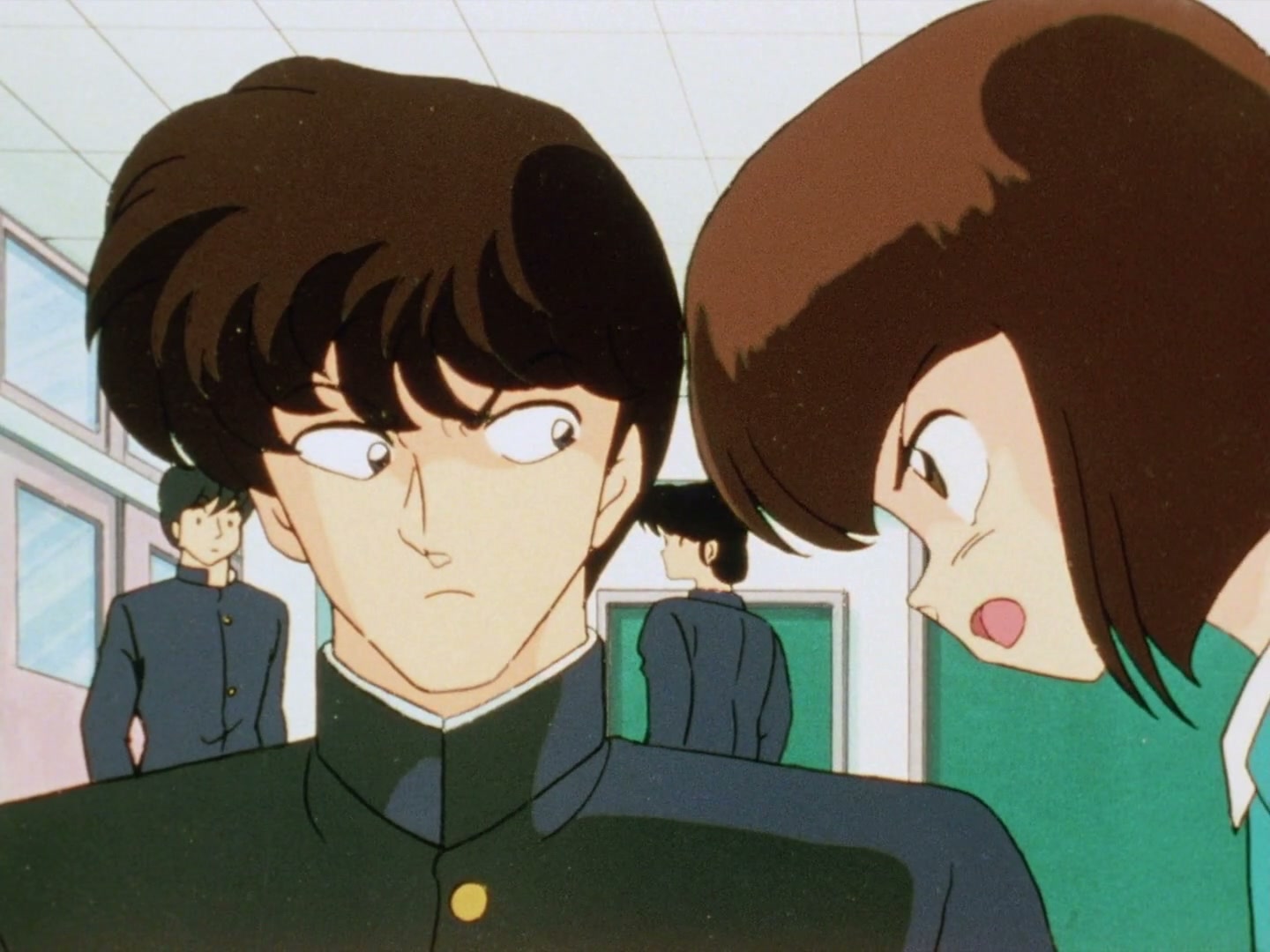 Ranma ½ Ep 82: Ranma and Kuno's... First Kiss @ 00:08:37