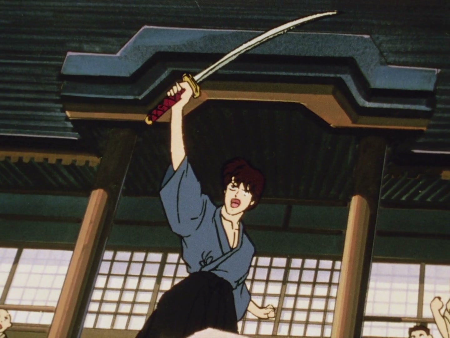Ranma ½ Ep 82: Ranma and Kuno's... First Kiss @ 00:08:45