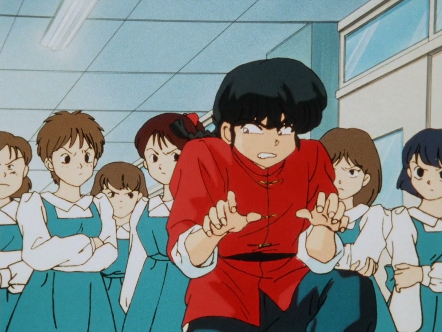 Ranma ½ Ep 120: The Case of the Furinkan Stalker! @ 00:08:28